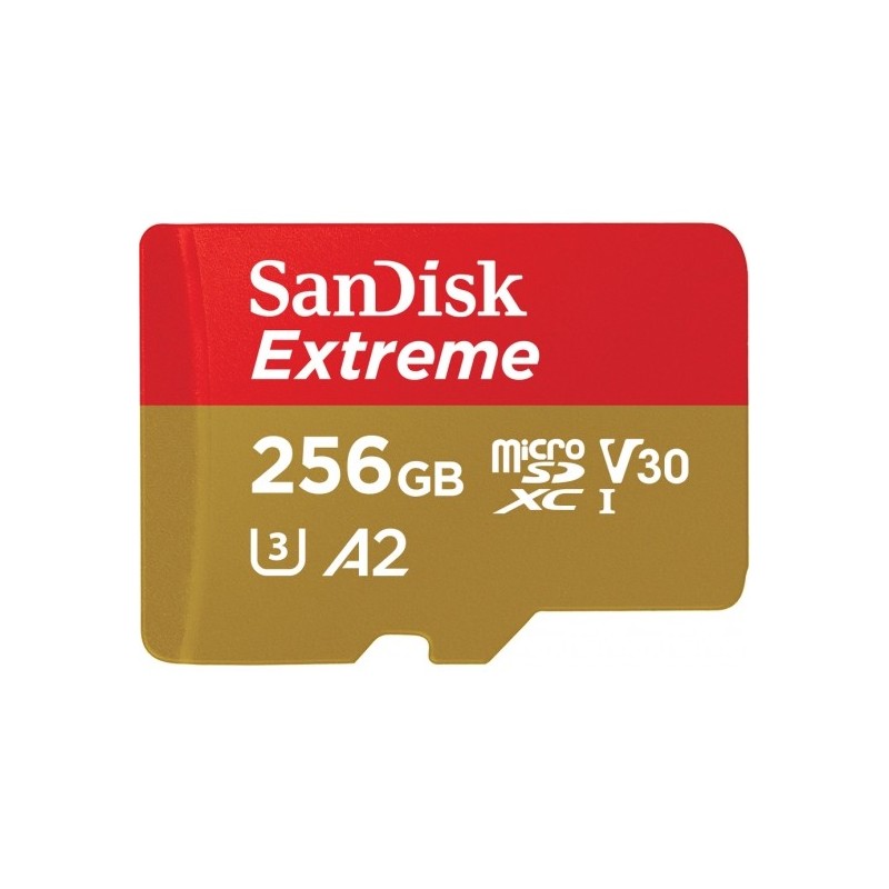 SanDisk 256GB Extreme microSDXC Clase 10