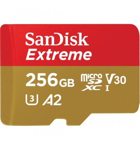 SanDisk 256GB Extreme microSDXC Classe 10