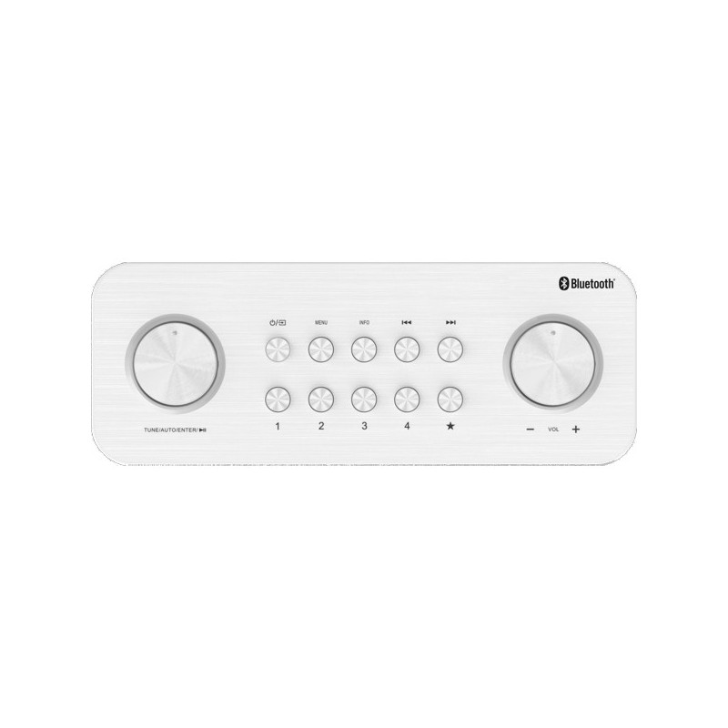 Kenwood CR-ST50DAB-W Radio portable Analogique et numérique Blanc