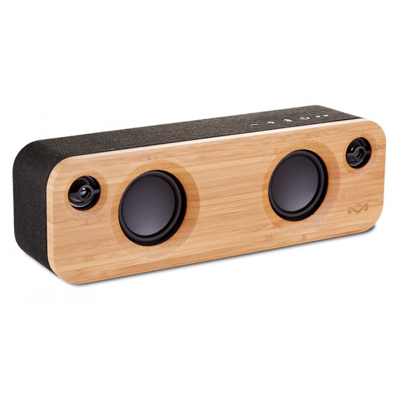 The House Of Marley Get Together Mini Mono portable speaker Black, Wood 24 W