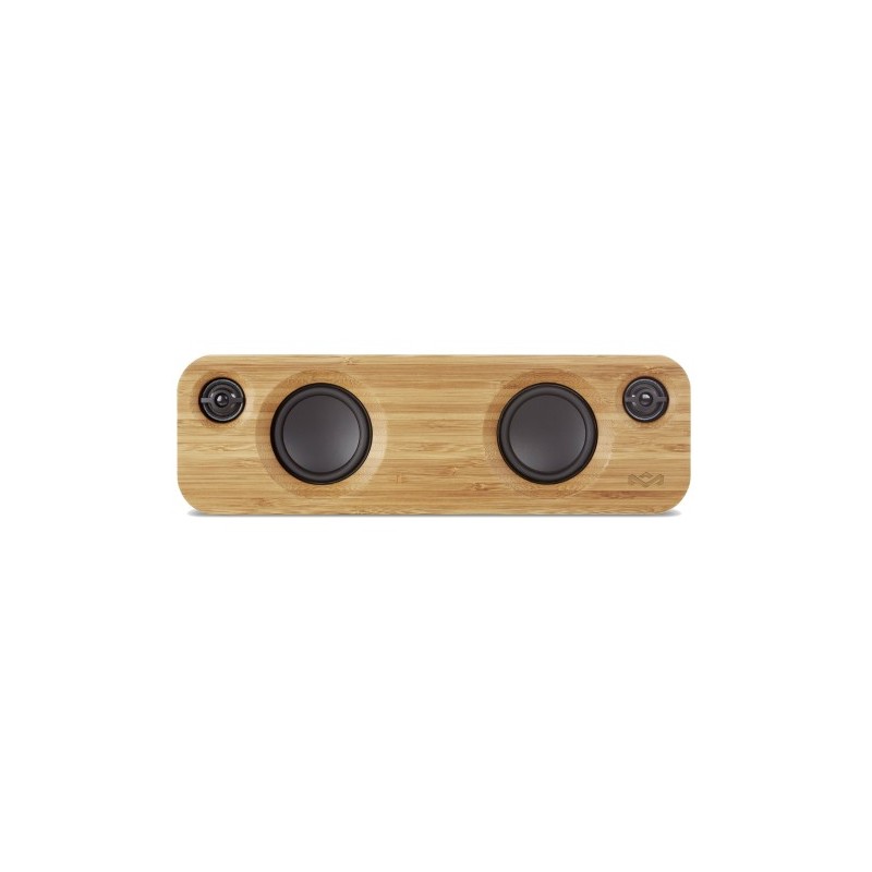 The House Of Marley Get Together Mini Tragbarer Mono-Lautsprecher Schwarz, Holz 24 W