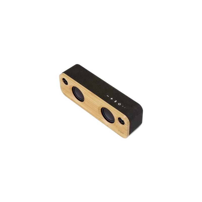 The House Of Marley Get Together Mini Tragbarer Mono-Lautsprecher Schwarz, Holz 24 W