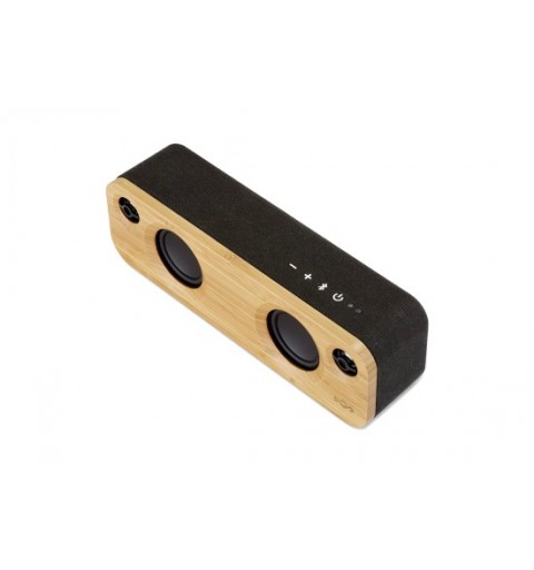 The House Of Marley Get Together Mini Tragbarer Mono-Lautsprecher Schwarz, Holz 24 W