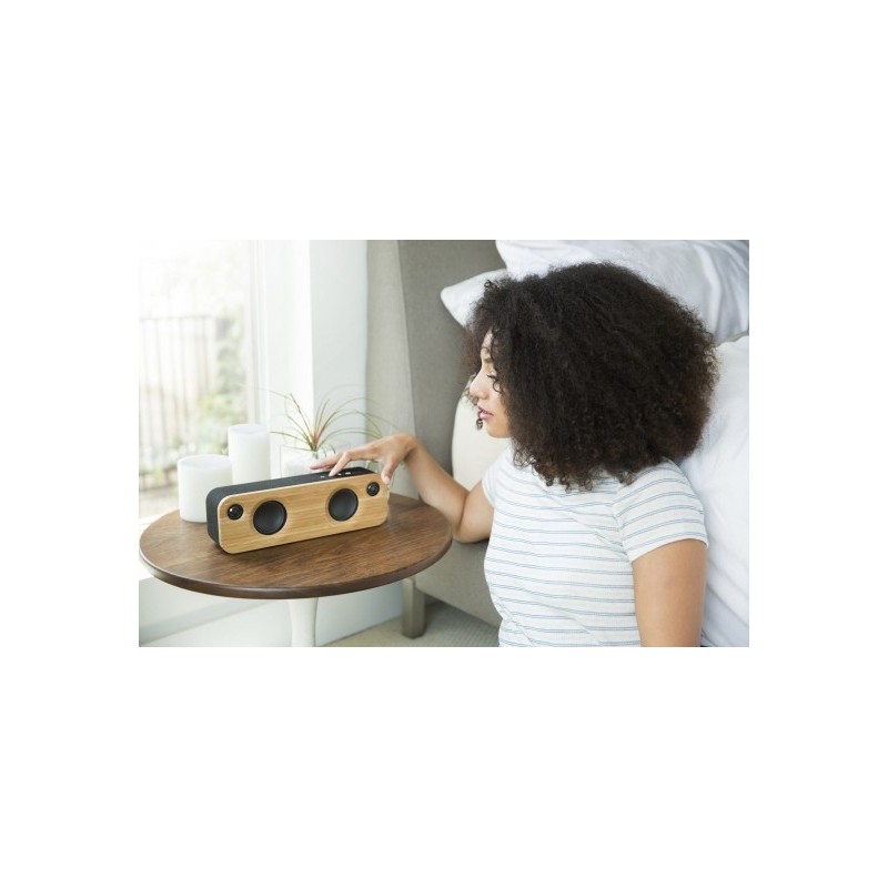 The House Of Marley Get Together Mini Tragbarer Mono-Lautsprecher Schwarz, Holz 24 W