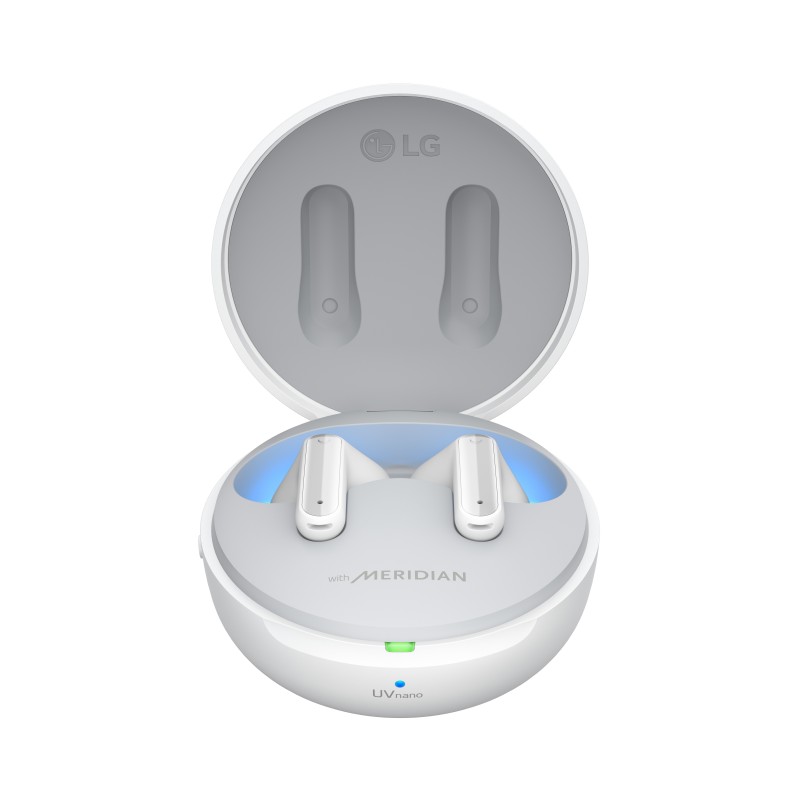 LG TONE Free FP9 - Cuffie True Wireless Bluetooth UVnano (Bianco)