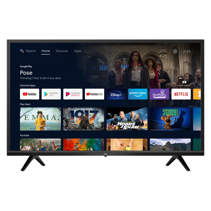 TCL S52 Series 32S5200 Fernseher 81,3 cm (32 Zoll) HD Smart-TV WLAN Schwarz