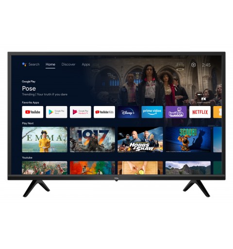 TCL S52 Series 32S5200 Fernseher 81,3 cm (32 Zoll) HD Smart-TV WLAN Schwarz