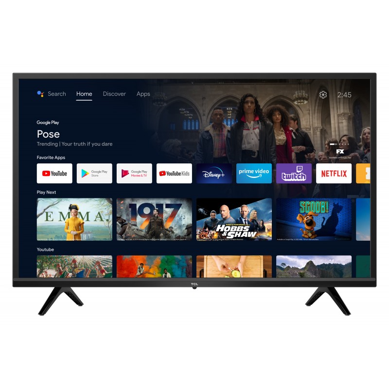 TCL S52 Series 32S5200 Fernseher 81,3 cm (32 Zoll) HD Smart-TV WLAN Schwarz