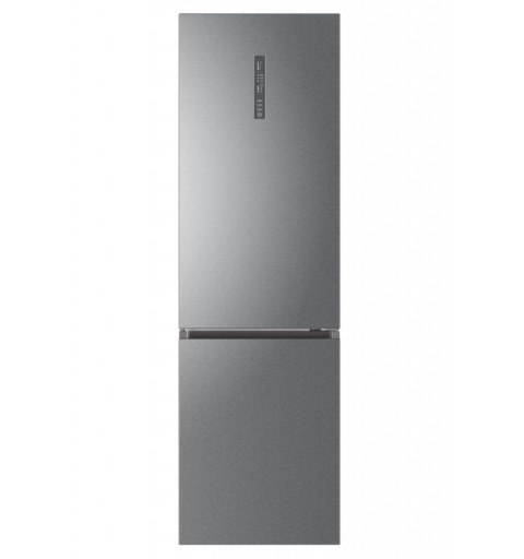 Haier 2D 60 Serie 5 C3FE837CGJ Kühl- und Gefrierkombination Freistehend 377 l D Titan, Silber