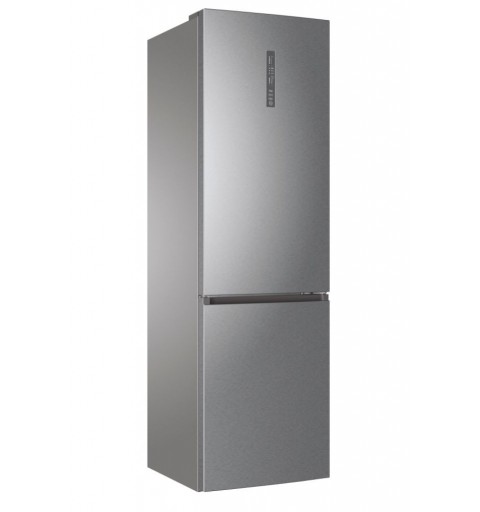 Haier 2D 60 Serie 5 C3FE837CGJ Kühl- und Gefrierkombination Freistehend 377 l D Titan, Silber