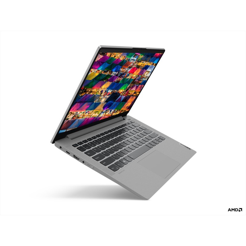 Lenovo IdeaPad 5 Ordinateur portable 35,6 cm (14") Full HD AMD Ryzen 7 16 Go DDR4-SDRAM 512 Go SSD Wi-Fi 6 (802.11ax) Windows