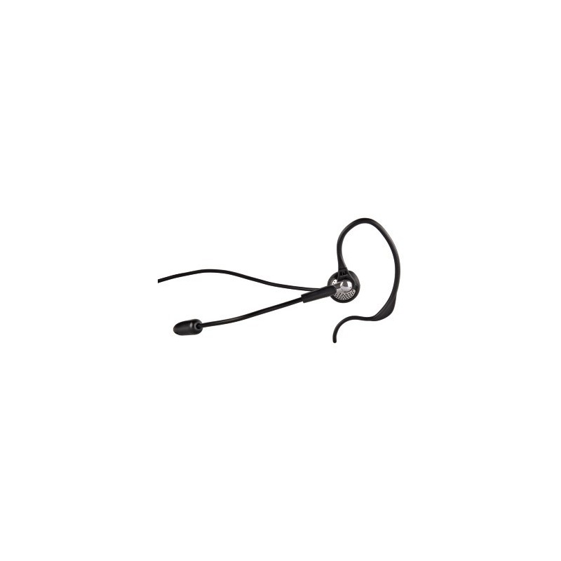 Hama Headset for Cordless Telephones Casque Avec fil Appels Musique Noir, Argent