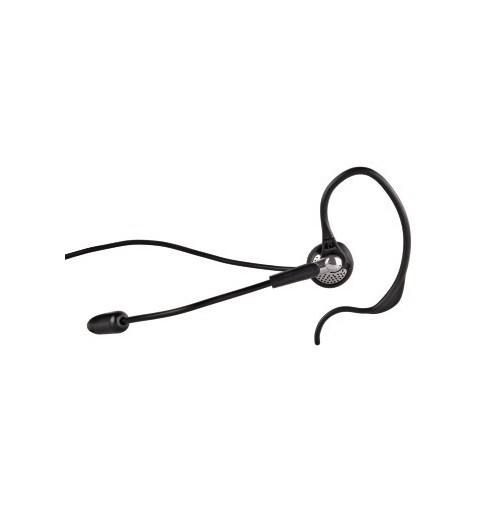 Hama Headset for Cordless Telephones Auricolare Cablato Musica e Chiamate Nero, Argento