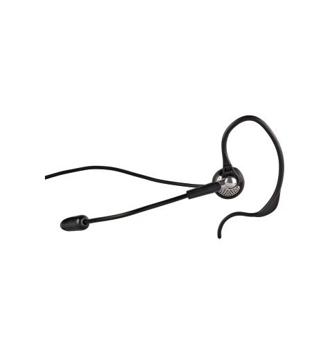 Hama Headset for Cordless Telephones Auriculares Alámbrico Llamadas Música Negro, Plata