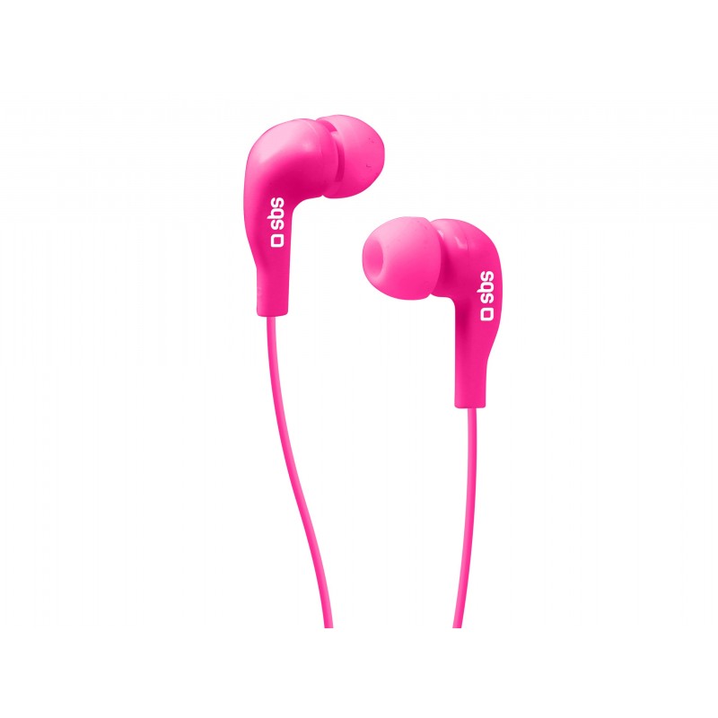 SBS TEINEARPL auricular y casco Auriculares Alámbrico Dentro de oído Llamadas Música Rosa