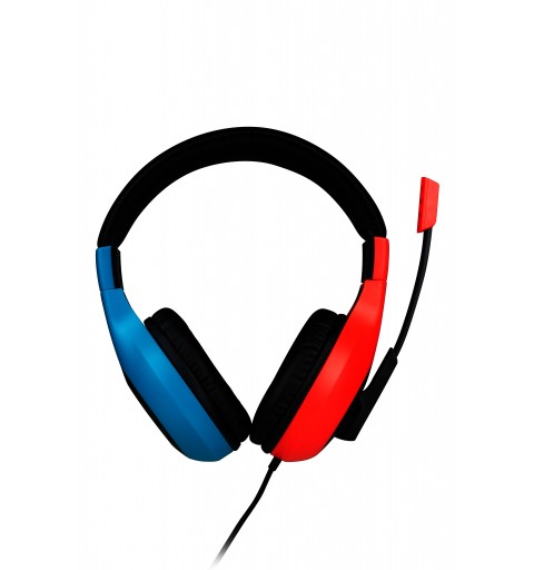 Bigben Connected SWITCHHEADSETV1R+B auricular y casco Auriculares Alámbrico Diadema Juego Azul, Rojo