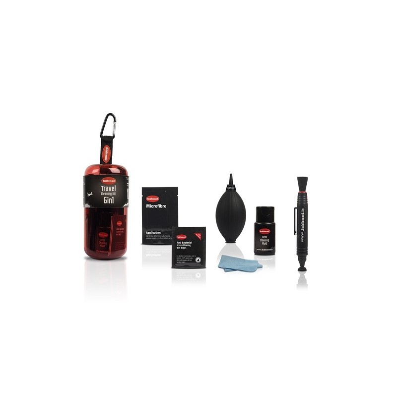 Hahnel 1002 102.0 Reinigungskit Digitalkamera, Objektive Glas, Bildschirme Kunststoffe Geräte-Reinigungsset 30 ml