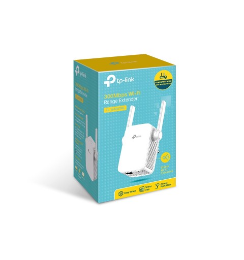 TP-LINK TL-WA855RE V4 ampliador de red Transmisor y receptor de red Blanco 10, 100 Mbit s