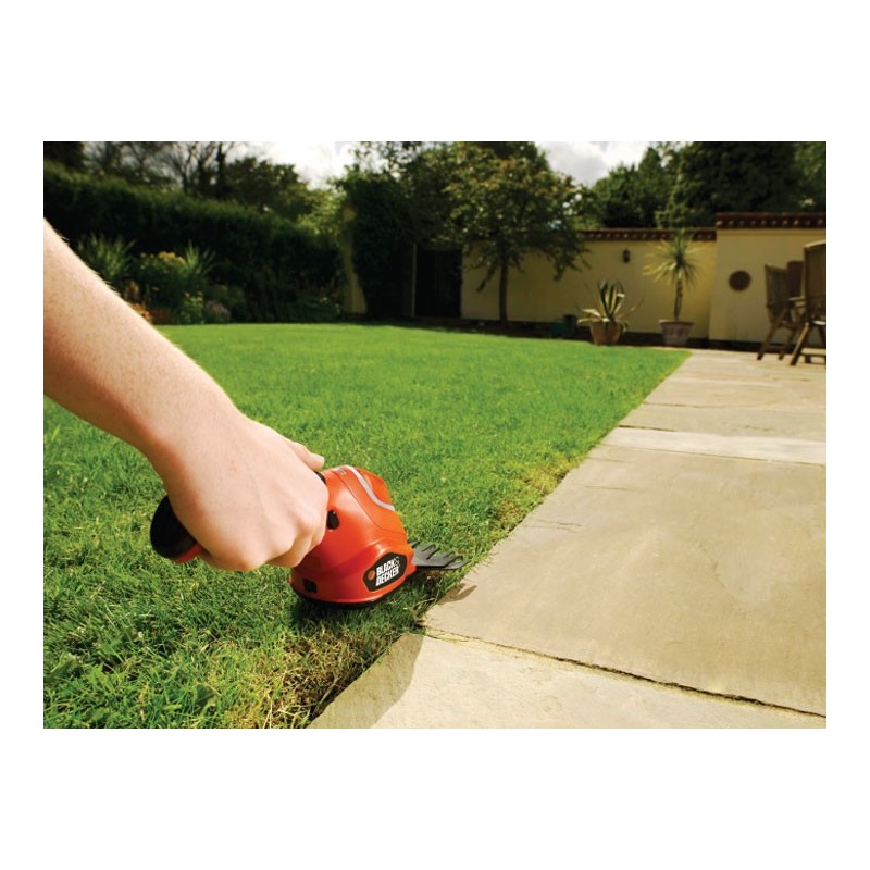 Black & Decker GSL700KIT-QW cisaille sans fil 10 cm 7 V Lithium-Ion (Li-Ion) Noir, Orange, Blanc