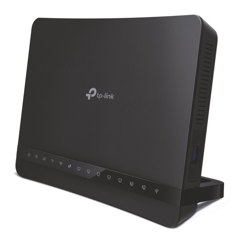 TP-LINK Archer VR1210v router inalámbrico Gigabit Ethernet Doble banda (2,4 GHz 5 GHz) 3G 4G Negro