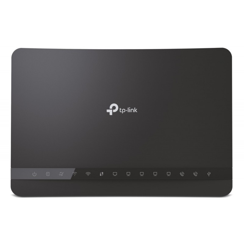 TP-LINK Archer VR1210v router inalámbrico Gigabit Ethernet Doble banda (2,4 GHz 5 GHz) 3G 4G Negro