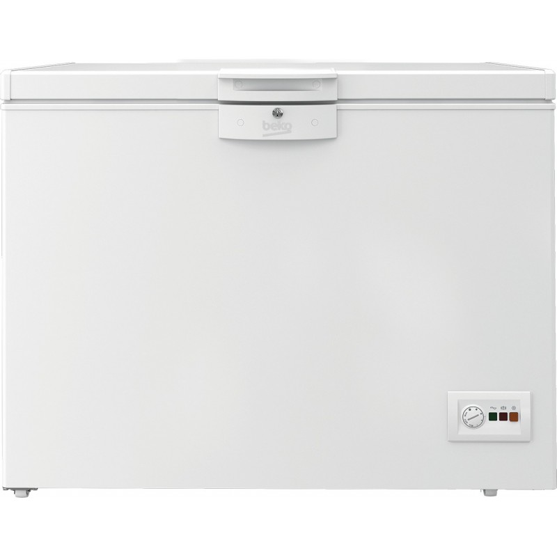 Beko HSA24540N Industrieller Kühl Gefrierschrank Kühltruhe 230 l Freistehend E