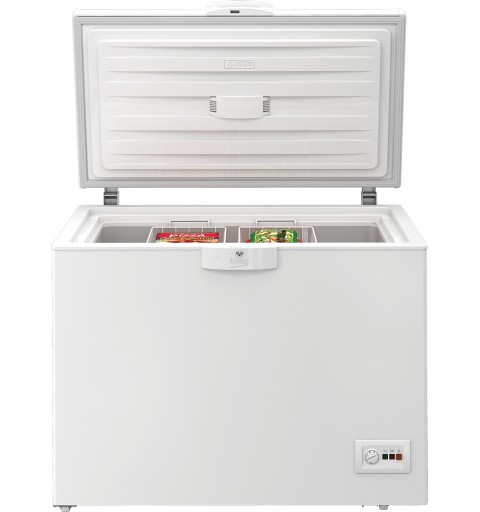 Beko HSA24540N réfrigérateur et congélateur commerciaux Congélateur coffre 230 L Autoportante E