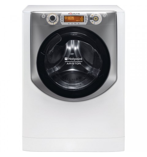 Hotpoint AQSD723 EU A N machine à laver Charge avant 7 kg 1200 tr min D Argent, Blanc