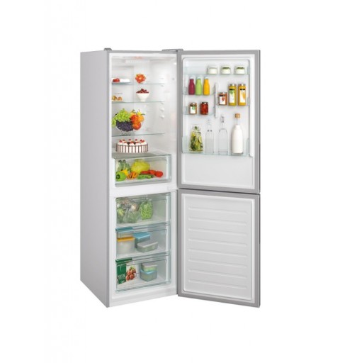 Candy CCE3T618FS frigorifero con congelatore Libera installazione 342 L F Argento