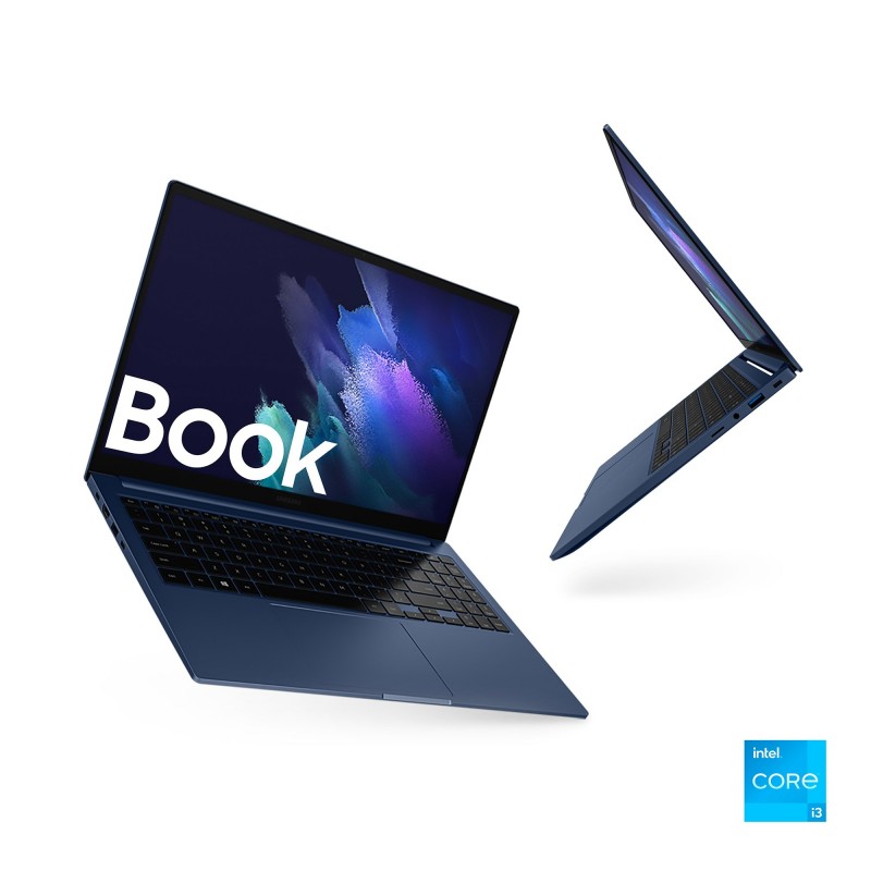 Samsung Galaxy Book NP750XDA-KC1IT notebook 39.6 cm (15.6") Full HD Intel® Core™ i3 8 GB LPDDR4x-SDRAM 256 GB SSD Wi-Fi 6E
