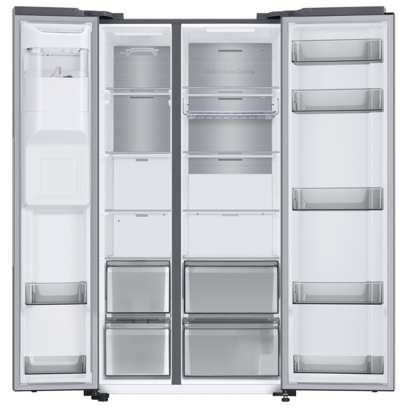 Samsung RS68A8842SL frigorifero side-by-side Libera installazione 609 L D Grigio