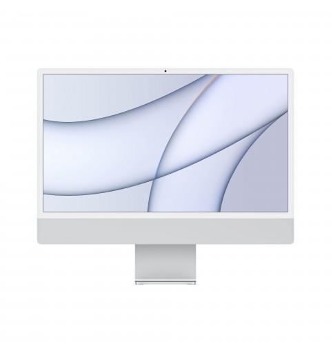 Apple iMac 24" con display Retina 4.5K (Chip M1 con GPU 8-core, 512GB SSD) - Argento (2021)