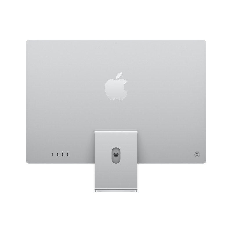 Apple iMac 24" con display Retina 4.5K (Chip M1 con GPU 8-core, 512GB SSD) - Argento (2021)