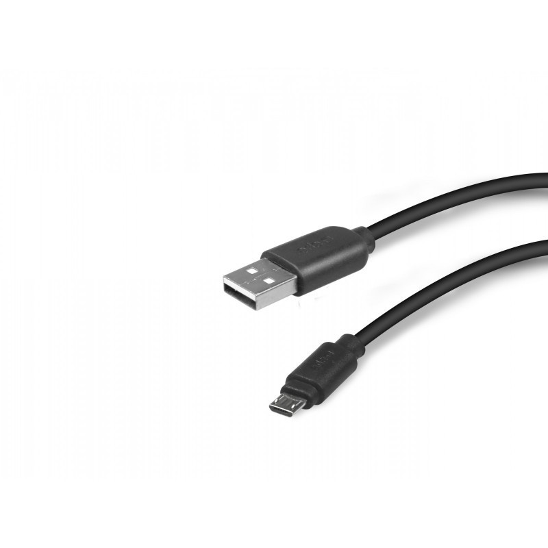 SBS 1m USB2.0 MicroUSB câble USB USB A Micro-USB A Noir