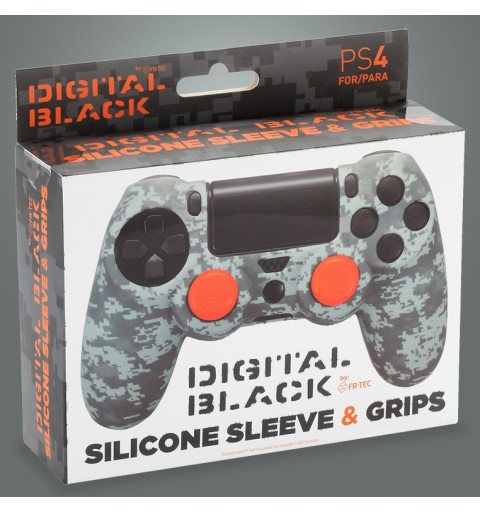 Blade Silicone + Grips Camo Pixel Black