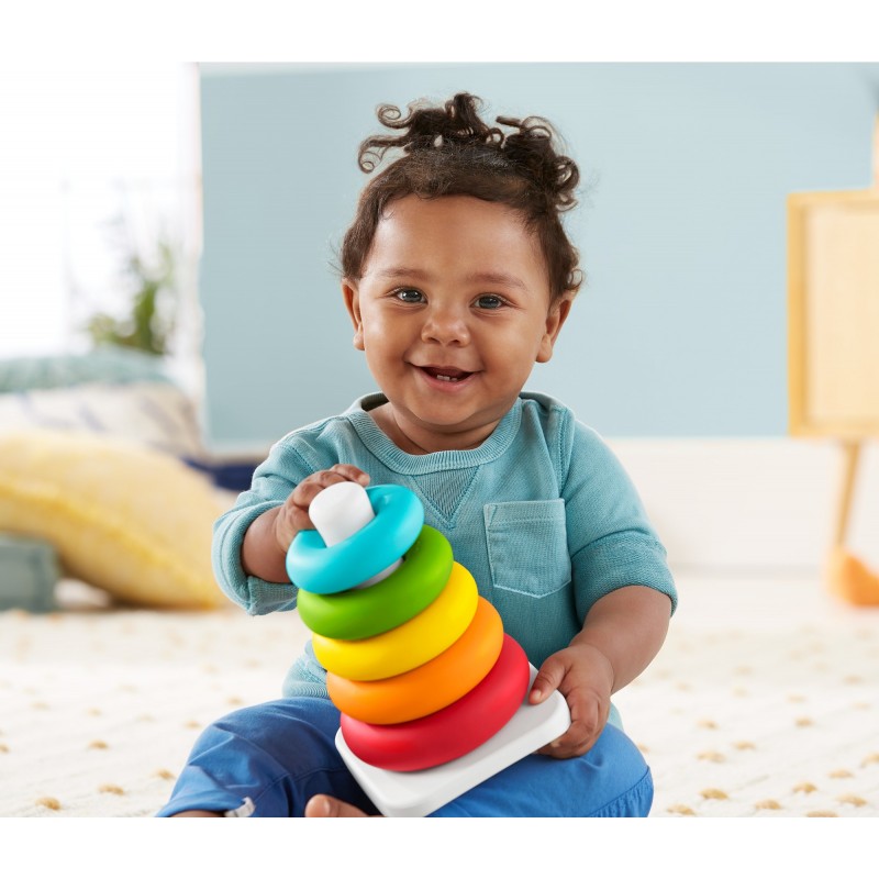 Fisher-Price Piramide 5 Anelli Ecosost