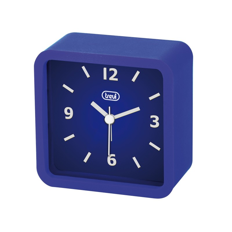 Trevi SL 3820 Reloj despertador analógico Azul, Blanco