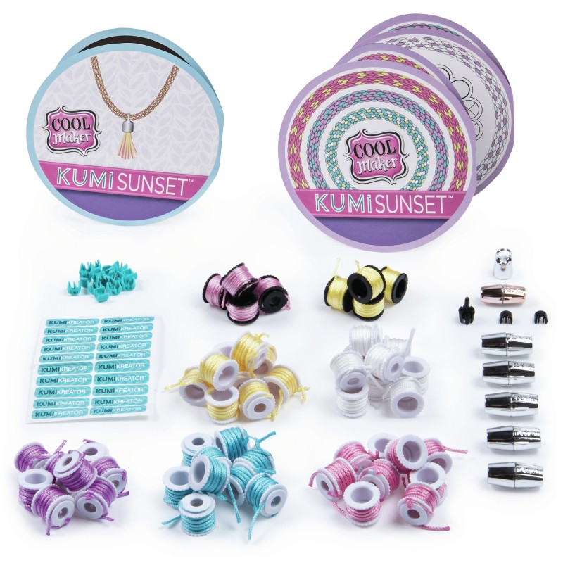 Cool Maker - paquete de moda Kumi para crear hasta 12 pulseras con el KumiKreator, a partir de 8 años (los estilos pueden