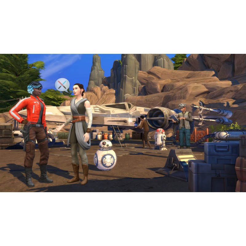 Electronic Arts The Sims 4 Star Wars - Journey to Batuu, Xbox One Bundle Englisch, Italienisch