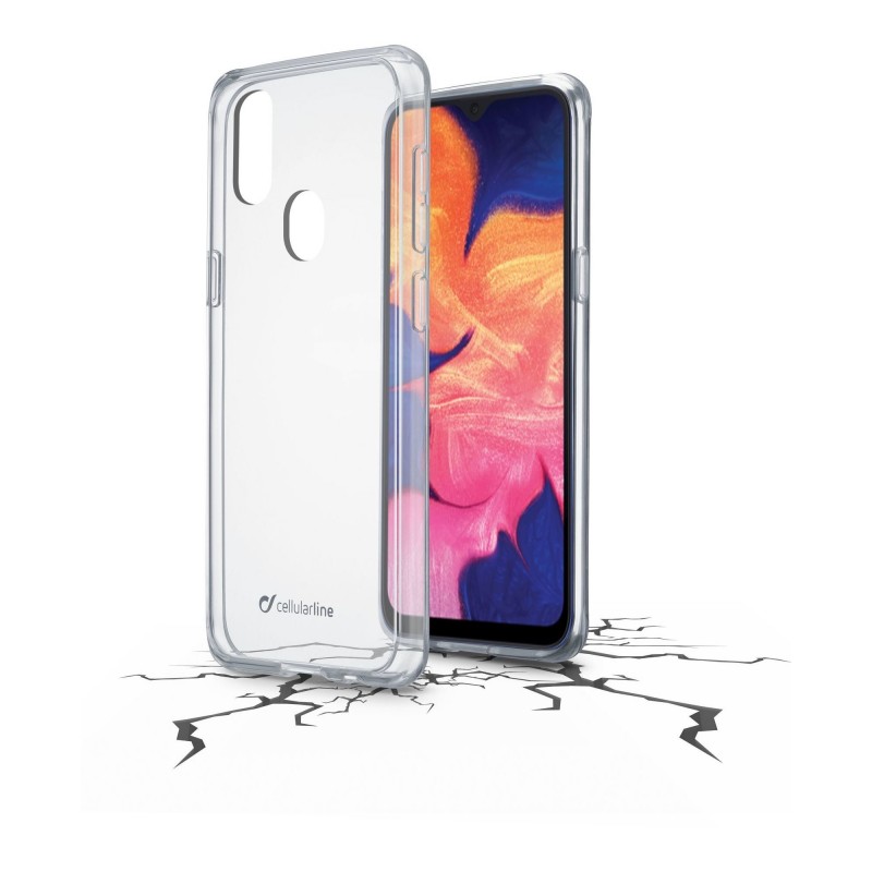 Cellularline CLEARDUOGALA20ET funda para teléfono móvil 14,7 cm (5.8") Bumper Transparente