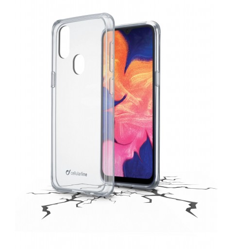 Cellularline CLEARDUOGALA20ET funda para teléfono móvil 14,7 cm (5.8") Bumper Transparente