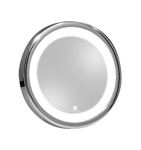 Macom 211 miroir de maquillage Ventouse Rond Chrome