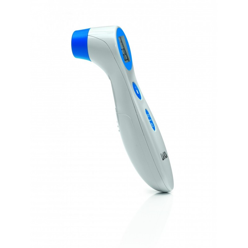 Laica TH1000 termometro digitale per corpo Termometro a rilevamento remoto Blu, Bianco Fronte Pulsanti