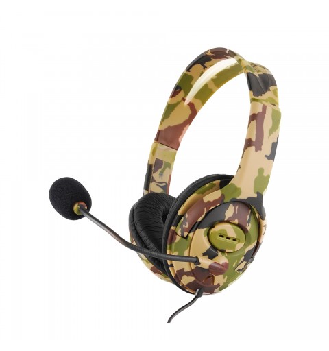 Xtreme 90471 écouteur casque Avec fil Arceau Jouer Camouflage