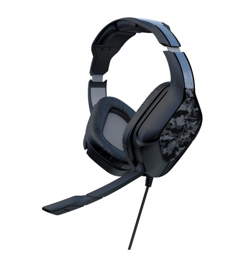 Gioteck HC2 Kopfhörer Verkabelt Kopfband Gaming Schwarz, Grau