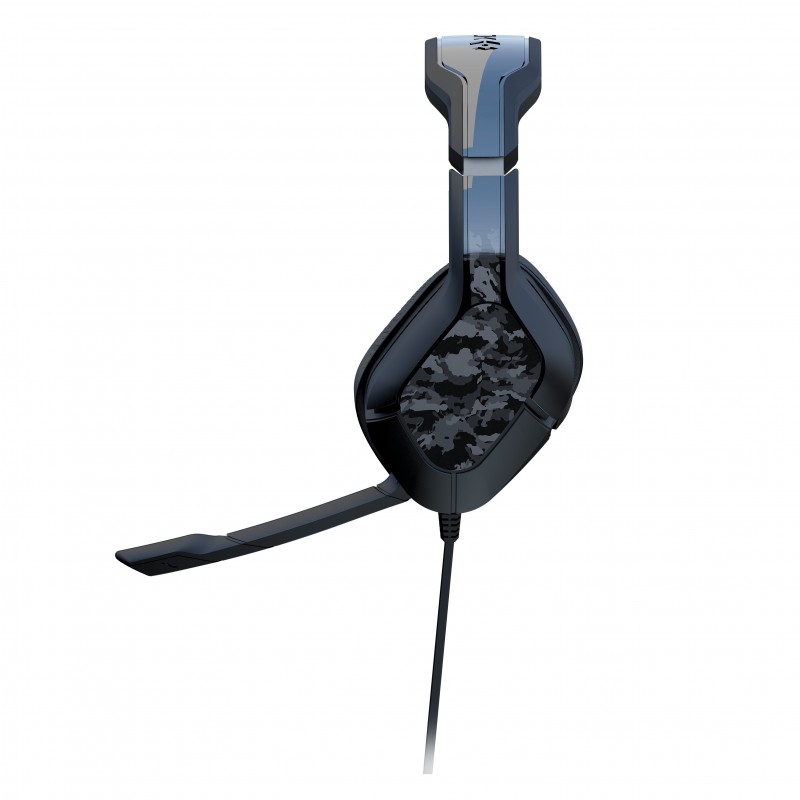 Gioteck HC2 Kopfhörer Verkabelt Kopfband Gaming Schwarz, Grau