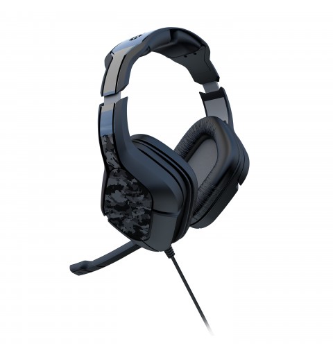 Gioteck HC2 Kopfhörer Verkabelt Kopfband Gaming Schwarz, Grau