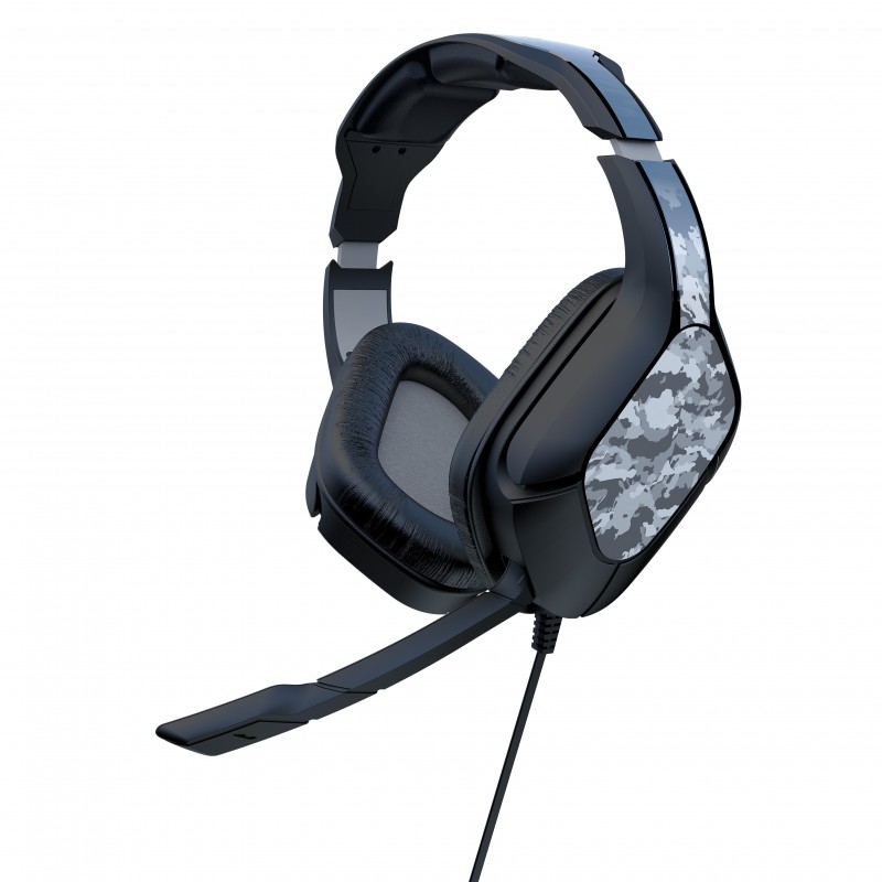 Gioteck HC2 Kopfhörer Verkabelt Kopfband Gaming Schwarz, Grau