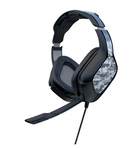 Gioteck HC2 Kopfhörer Verkabelt Kopfband Gaming Schwarz, Grau