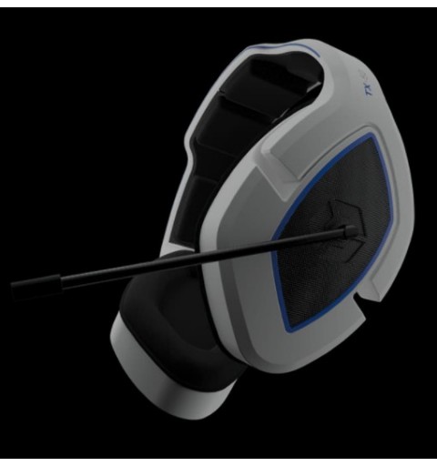 Gioteck TX-50 Kopfhörer Verkabelt Kopfband Gaming Schwarz, Blau, Weiß